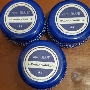 3 Havana vanilla candles